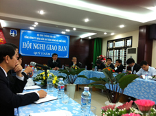 Công ty Bảo đảm an toàn hàng hải Trung bộ mừng Đảng đón xuân mới năm 2013.